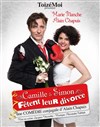 Camille et Simon fêtent leur divorce - 