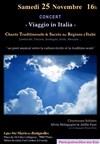 Polyphonies Vocales et Chants traditionnels d'Italie - 