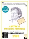 Lettre à Patrick Dewaere | par Julien Cola - 