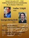 Duo violon-piano Vadim Tchijik & Georges Bériachvili - 