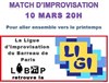 Match d'improvisation théâtrale : LIBAP (Barreau de Paris) - LIGI (Bordeaux) - 