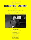 Récital de Piano : Colette Zérah - 