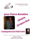 Jean Pierre Brondino, chante Brel - 