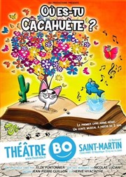 Où es-tu Cacahuète ? Théâtre BO Saint Martin Affiche