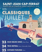 Les Classiques de Juillet : Trio Metral Parvis de la Chapelle Saint Hospice Affiche