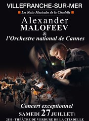 Nuits Musicales de La Citadelle : Alexander Malofeev & l'Orchestre national de Cannes Citadelle de Villefranche sur Mer Affiche