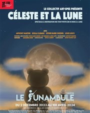 Céleste et la lune Le Funambule Montmartre Affiche
