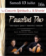 Duo : guitare et violoncelle Eglise Saint Sverin Affiche