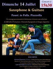 Saxophone et Guitare Eglise Notre Dame de la Salette Affiche