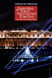 Les Grandes Eaux Nocturnes Electro 2024 Jardin du chteau de Versailles - Entre Cour d'Honneur Affiche